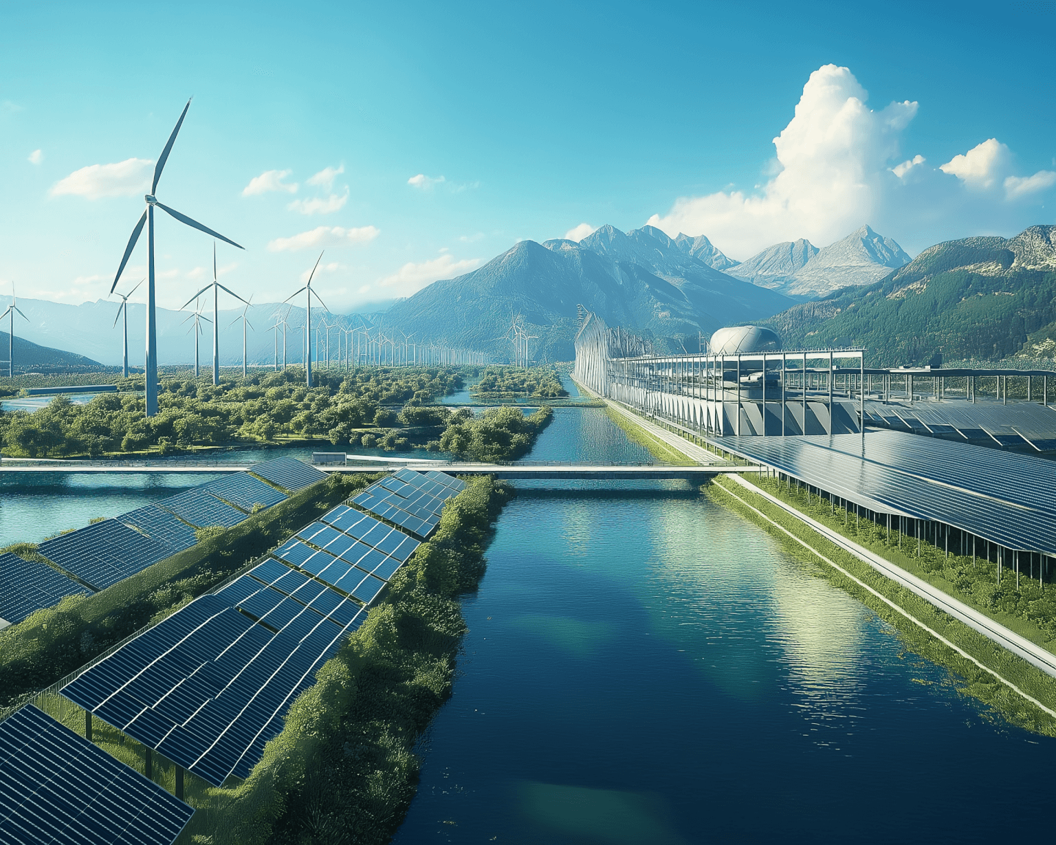 Sichere Stromversorgung für Unternehmen Zukunftsorientierte Energieversorgung mit Solar und Windkraft – nachhaltige Strombeschaffung bei FlexPower